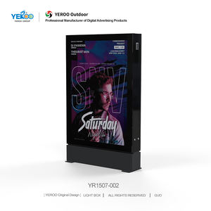 Yeroo noir <span class=keywords><strong>film</strong></span> affiche boîte au sol debout Double face publicité boîte à lumière affiche pour la publicité commerciale - Product Image 4