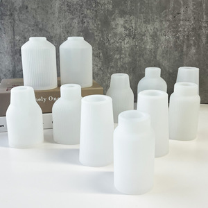 Molde de silicona para jarrón, para resina epoxi, yeso, flores <span class=keywords><strong>artificiales</strong></span>, variedad de adornos decorativos, utensilios para jarrones de cerámica y porcelana - Product Image 1