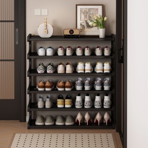 Simple <b>shoe</b> <b>rack</b>, sturdy <b>shoe</b> <b>rack</b> for doorways, dustproof, large capacity, multi-layer <b>storage</b> for home and dormitory use. - Product Image 1
