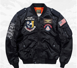 Jaket Bomber Custom Pria Jaket Bomber Custom Jaket Bomber Custom Bersulam Logo Anda Sendiri - Product Image 5