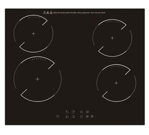 Cuisinière infrarouge encastrable en acier inoxydable, <span class=keywords><strong>plaque</strong></span> de <span class=keywords><strong>cuisson</strong></span> radiante électrique en céramique, 4 brûleurs, étanche, tactile, pour hôtel, camping-car, voiture, US - Product Image 1