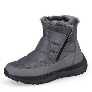 Latest <strong>women</strong> <strong>s</strong> big size 43 44 45 <strong>boots</strong> waterproof winter snow <strong>boot</strong> zip <strong>low</strong> price mid-top best suppliers guangzhou export oem - Product Image 3