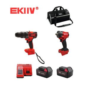 Kit d'outils électriques sans fil professionnel 13 pièces avec batteries au lithium 18V/21V Max – Prix de gros pour la vente - Product Image 2