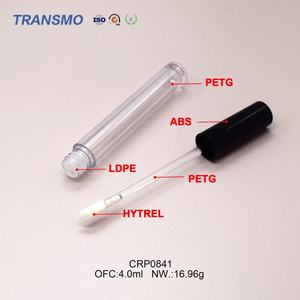 Lipgloss Bottle Container Lip Gloss <b>Wand</b> Tubes Base Tube Lipstick Bottles Round Shaped Plastic Tube - Product Image 3