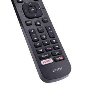 Télécommande <span class=keywords><strong>TV</strong></span> EN2B27 compatible avec les téléviseurs intelligents LED <span class=keywords><strong>HISENS</strong></span>, nouveau matériau ABS, 433 MHz, télécommande universelle - Product Image 4