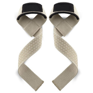 Sangles de poignet pour la musculation, les soulevés de terre et les entraînements en salle de sport, fabriquées sur mesure en coton premium et rembourrées, pour hommes et femmes, prix ajustable. - Product Image 1