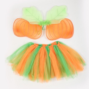 Falda Tutú Esponjosa para Niñas con Alas de Hada para Fiestas de Cumpleaños, Navidad, Ramadán y Disfraces de Graduación - Product Image 1