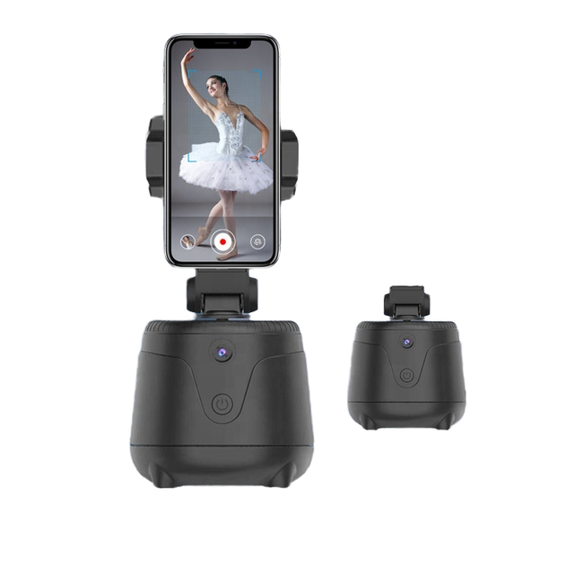 Smart Auto AI Tracking Video Camera Gimbal Stabilizer Wireless Remote Control 360 Degree Rotation Mobile Phone Holder Gesture