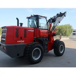 Chinese EVERUN New ER28 2800kg Loader Farming Compact Bucket Front End Articulated Wheel Loader