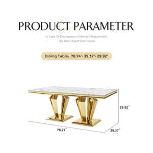 <span class=keywords><strong>Mesa</strong></span> <span class=keywords><strong>de</strong></span> Comedor <span class=keywords><strong>de</strong></span> Lujo Estilo Italiano para 10 Personas, Moderna <span class=keywords><strong>de</strong></span> Metal y Acero Inoxidable para Restaurante o Bodas, Juego <span class=keywords><strong>de</strong></span> <span class=keywords><strong>Mesa</strong></span> <span class=keywords><strong>de</strong></span> Comedor - Product Image 6