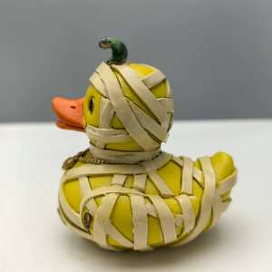 Figura de Pato Momia de Halloween de Primera Categoría para Decoración del Hogar, Pato de Cosplay, Adornos Caprichosos para Interiores, Pato Jeeps - Product Image 4