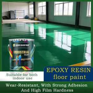 Seven Colors Model 01 Industrial <b>Epoxy</b> Resin Curing Agent <b>Floor</b> Paint Wear Resistant High Hardness Spraying <b>Coating</b> <b>Floors</b> - Product Image 2