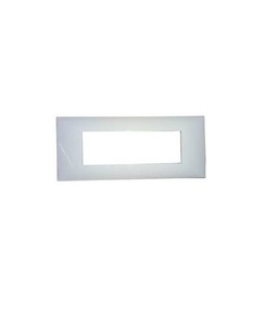 Interrupteur mural PC blanc moderne, interrupteur électrique en polycarbonate de qualité supérieure avec montage standard pour usage résidentiel, commercial et de bureau - Product Image 1