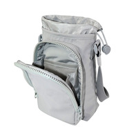 Sac de cyclisme étanche à bandoulière, en nylon, avec fermeture éclair, pour bouteille d'eau et téléphone intégrés, personnalisable, directement de l'usine