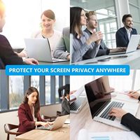 Protection d'écran souple LX Tech 360° anti-espion en PET de qualité AAA, épaisseur 0,25 mm, pour MacBook Air 13,6 pouces 2022-2025 (M2/M3/M4)