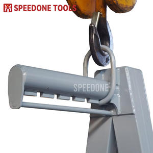 SPEEDONE SDQDC25724-1 4.5 טון מזלג הרמה ידני כבד עם רצועת הרמה, אביזר למלגזה לשימוש חקלאי, אחריות לשנה - Product Image 4