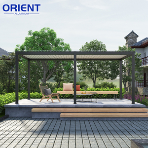 <span class=keywords><strong>Pergola</strong></span> motorisée à <span class=keywords><strong>lames</strong></span> en aluminium pour jardin, terrasse et extérieur - Product Image 3