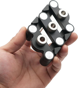 Aluminum Alloy Durable Industrial & DIY Grade Adjustable 3-in-1 Woodworking <b>Drill</b> <b>Guide</b> with OEM/ODM Customization - Product Image 3