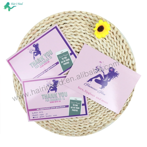 Logo personalizzato grazie alla <span class=keywords><strong>stampa</strong></span> di biglietti di ringraziamento per le piccole imprese con carta di ringraziamento a colori personalizzata - Product Image 6