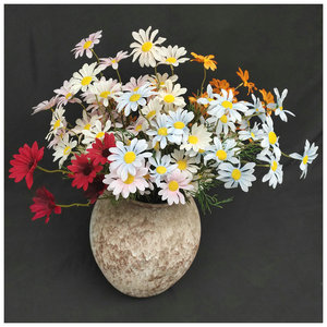 Arreglo de Crisantemos Artificiales Meiyu Craft Flowers, 30cm-100cm, Multicolor, Decoración para el Hogar - Product Image 3