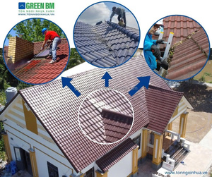 แผ่นมุงหลังคาพลาสติกสี30ปีวัสดุมุงหลังคา ASA upvc - Product Image 1