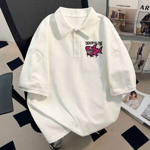 Nouveau <span class=keywords><strong>polo</strong></span> et t-shirt de sport pour homme en coton lourd, vêtements polyvalents décontracté<span class=keywords><strong>s</strong></span> et professionnels de haute qualité - Product Image 1