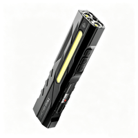 WARSUN Nouvelle lampe torche EDC T9 Mini, lampe de travail étanche, lampe torche LED durable