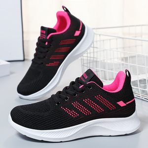G-h831 Chaussures plates en maille respirante pour femmes, confortables et tendance, style marche, collection 2025, chaussures de course pour femmes - Product Image 1