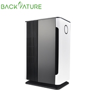 Backnature Mini purificateurs d'air domestiques portables respirant mieux filtre HEPA à ions négatifs Installation électrique bureau prise ue US
