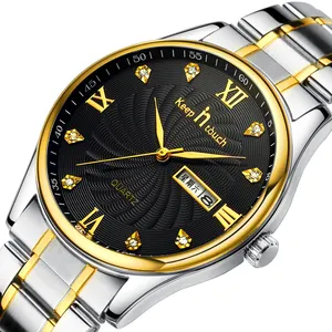 business mens luxury watches custom logo stainless steel band fastrack watch