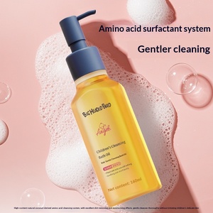 Aceite de Baño Limpiador Profundo para Niños OEM/ODM, Fórmula Hidratante Suave para Piel Grasa, Personalizable para Niños y Niñas, 160 ml - Product Image 3