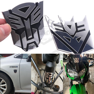 Emblema Metálico 3D para Maletero Trasero <span class=keywords><strong>de</strong></span> Coche, Adhesivo Lateral para Guardabarros, Emblema <span class=keywords><strong>de</strong></span> <span class=keywords><strong>Transformers</strong></span>, Logotipo <span class=keywords><strong>de</strong></span> Autobot, Insignia <span class=keywords><strong>de</strong></span> Estilo para Coche - Product Image 6
