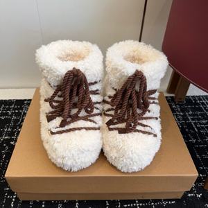 Botas de Invierno para Mujer, Envío Directo, Botas de Nieve de Diseño de Lujo Personalizadas, Botas de Piel de Oveja con Plataforma, Marca Famosa - Product Image 2