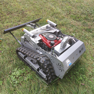 Điều khiển từ xa cỏ tông đơ thông minh flail Máy cắt cỏ 7.5HP Dozer Máy cắt Crawler nhiên liệu xăng Máy cắt cỏ - Product Image 2