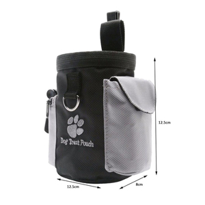 Logo personalizzato cucciolo <span class=keywords><strong>che</strong></span> viaggia a piedi borsa per trattare il cane con distributore di sacchetti di cacca - Product Image 2