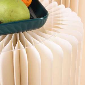 Q-131 gros papier nid d'abeille <span class=keywords><strong>Origami</strong></span> pliant colonne romaine Guide routier pour table à dessert bébé fiançailles fête mariage - Product Image 3