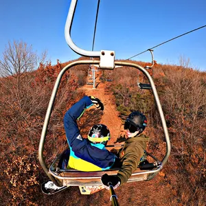 Two-man ropeway for skiing ground ropeway cabins cable car Cableway manufacturer