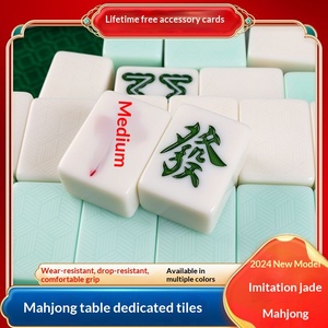 Melamine Mahjong Full-Automatic Machine <b>Dedicated</b> Magnetic Chess <b>Card</b> Room Household Large Font Aluminum Box Jade Mahjong Electr - Product Image 3