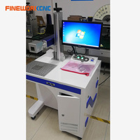Machine de marquage laser à fibre de bureau 20W, machine de gravure laser