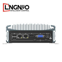Ordinateur industriel sans ventilateur populaire Intel CPU personnalisable RAM SSD double LAN Multi COM Durable Structure robuste Mini Pc