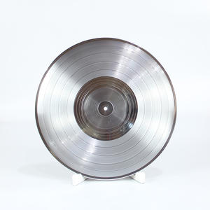 แผ่นไวนิลสีทองขนาด7 10 12นิ้วแบบจำลองแผ่นดิสก์สีเงินพร้อมกล่องบรรจุภัณฑ์สำหรับการผลิตเพลงและเสียง - Product Image 1