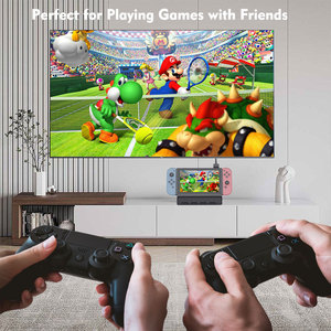 Docking Station Justlink 4-in-1 per <span class=keywords><strong>Nintendo</strong></span> <span class=keywords><strong>Switch</strong></span> con Lettore di Schede di Gioco, HDMI 4K, Ricarica PD 100W e <span class=keywords><strong>USB</strong></span> 3.0 per NS <span class=keywords><strong>Nintendo</strong></span> <span class=keywords><strong>Switch</strong></span> OLED Lite - Product Image 4