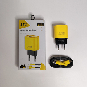 Custom all'ingrosso 2 in1 US EU UK Plug QC3.0 caricatore Usb ricarica rapida con cavo per telefono cellulare Android <span class=keywords><strong>Iphone</strong></span> - Product Image 5