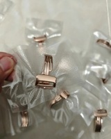 Uhrenzubehör Ersatz-Schließen für AP-Gummiarmbänder Kompatibel mit Modellen 15500 15400 15510 15202 26331 26240 18mm Größe