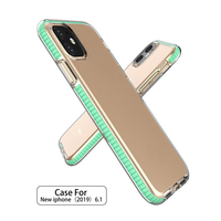 Coque anti-choc souple en TPU + TPE personnalisée pour téléphone Iphone16 Protection Smartphone Coque arrière pour IPhone17 17 Pro Mobile Cover