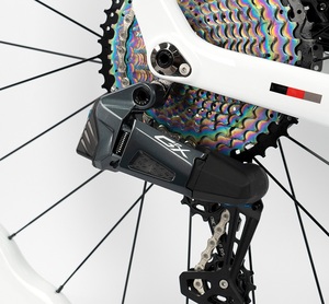 Nouveau style de guidon intégré en fibre de carbone pour vélo de gravier, course avec frein à disque sans fil 13 vitesses, Gravel X (25 ans), Wheeltop Gex-1*13s - Product Image 4