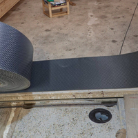 Film moderne DPC PE PP imperméable et résistant à l'humidité, bandes imperméables, résistant aux UV, écologique, isolation, sous-sol, ciment, couchage, brique, 50m