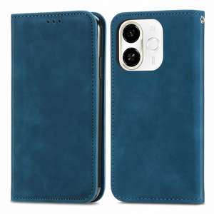 กระเป๋าหนัง PU แบบฝาพับย้อนยุคสำหรับ30C tecno Spark 5G, สำหรับ tecno Smart 9กระเป๋าสตางค์ฝาครอบเคส PU - Product Image 5