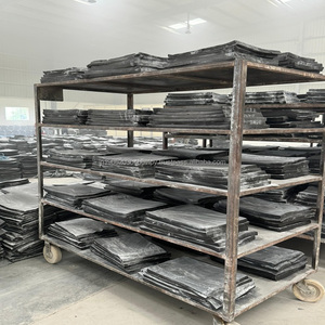 Granulés de caoutchouc recyclés SBR butyle noir personnalisés très populaires composés moulés EPDM solides approvisionnement en vrac carré de haute résistance - Product Image 1