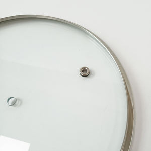 <span class=keywords><strong>Tapa</strong></span> de vidrio templado para sartenes, ollas, cubierta de <span class=keywords><strong>tapa</strong></span> de vidrio tipo G plana personalizada - Product Image 4